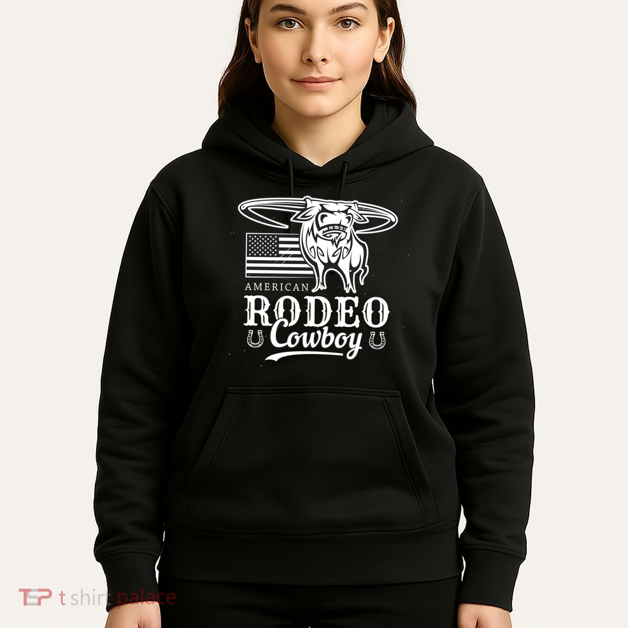 Bull Cowboy Rodeo Hoodie