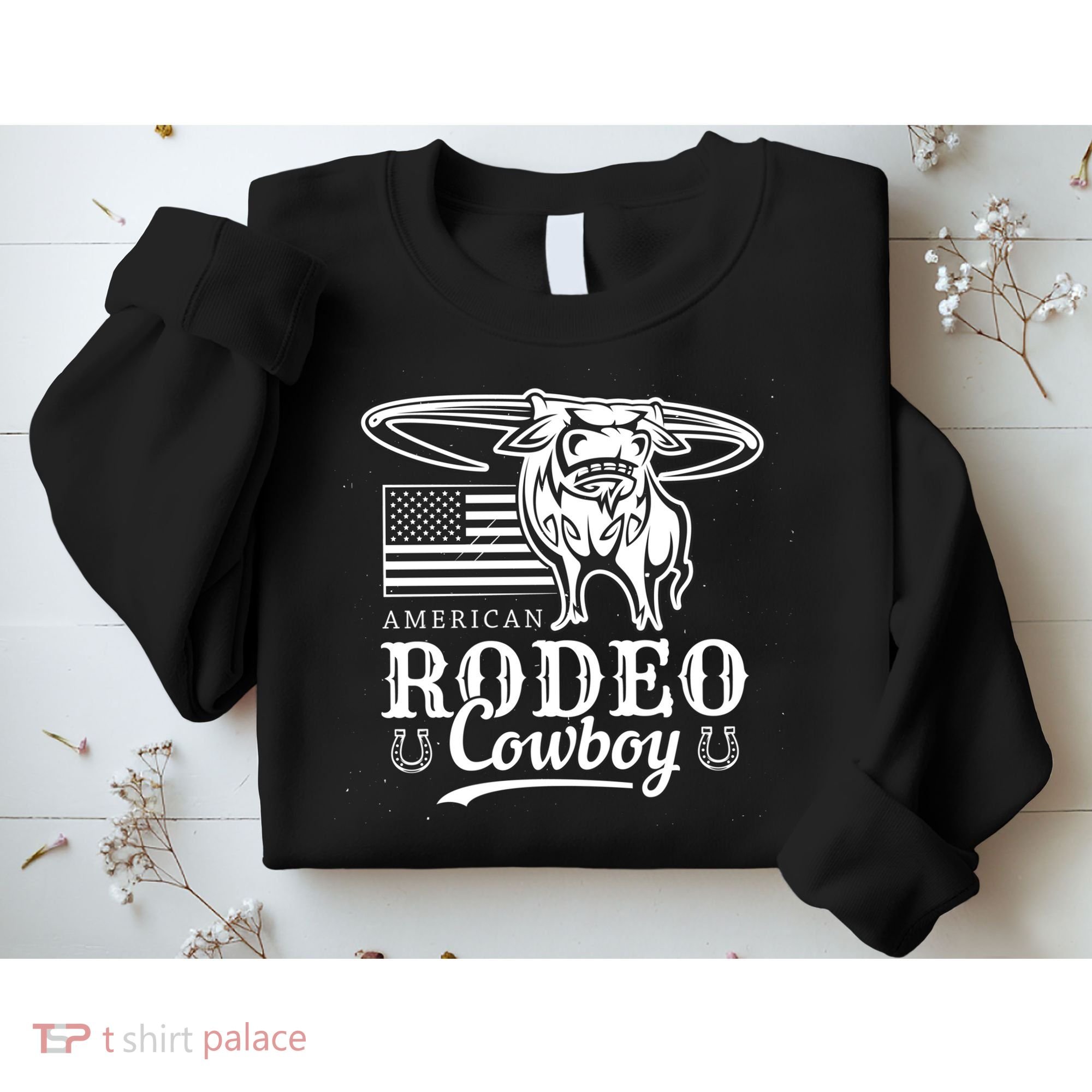 Bull Cowboy Rodeo Sweatshirt