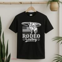 Bull Cowboy Rodeo T-Shirt thumb 2