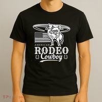 Bull Cowboy Rodeo T-Shirt thumb 3