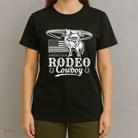 Bull Cowboy Rodeo T-Shirt thumb 4