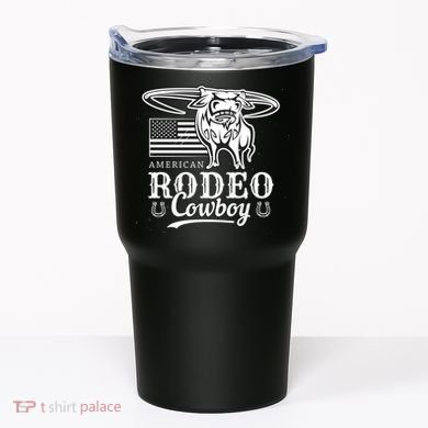 Bull Cowboy Rodeo Tumbler