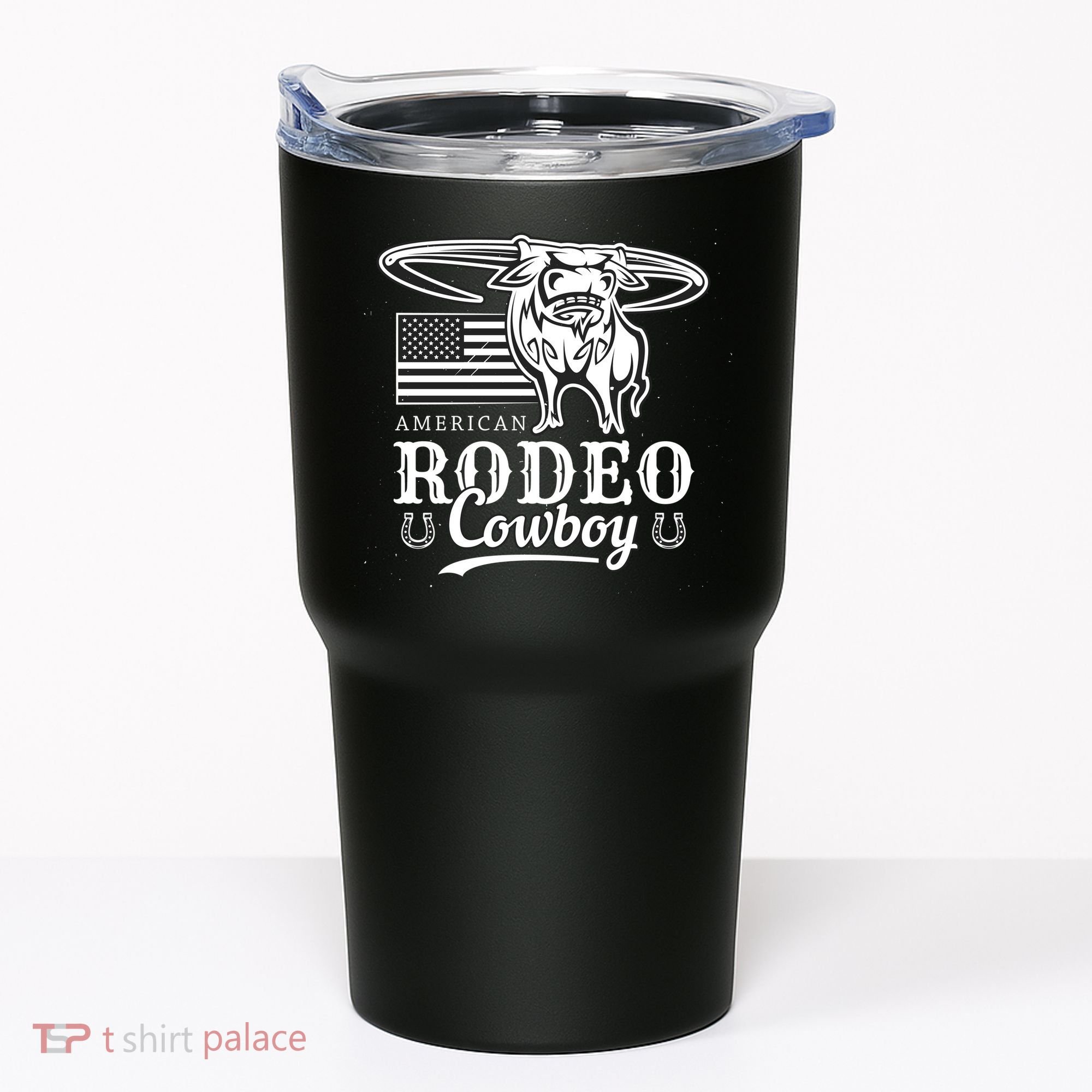 Bull Cowboy Rodeo Tumbler