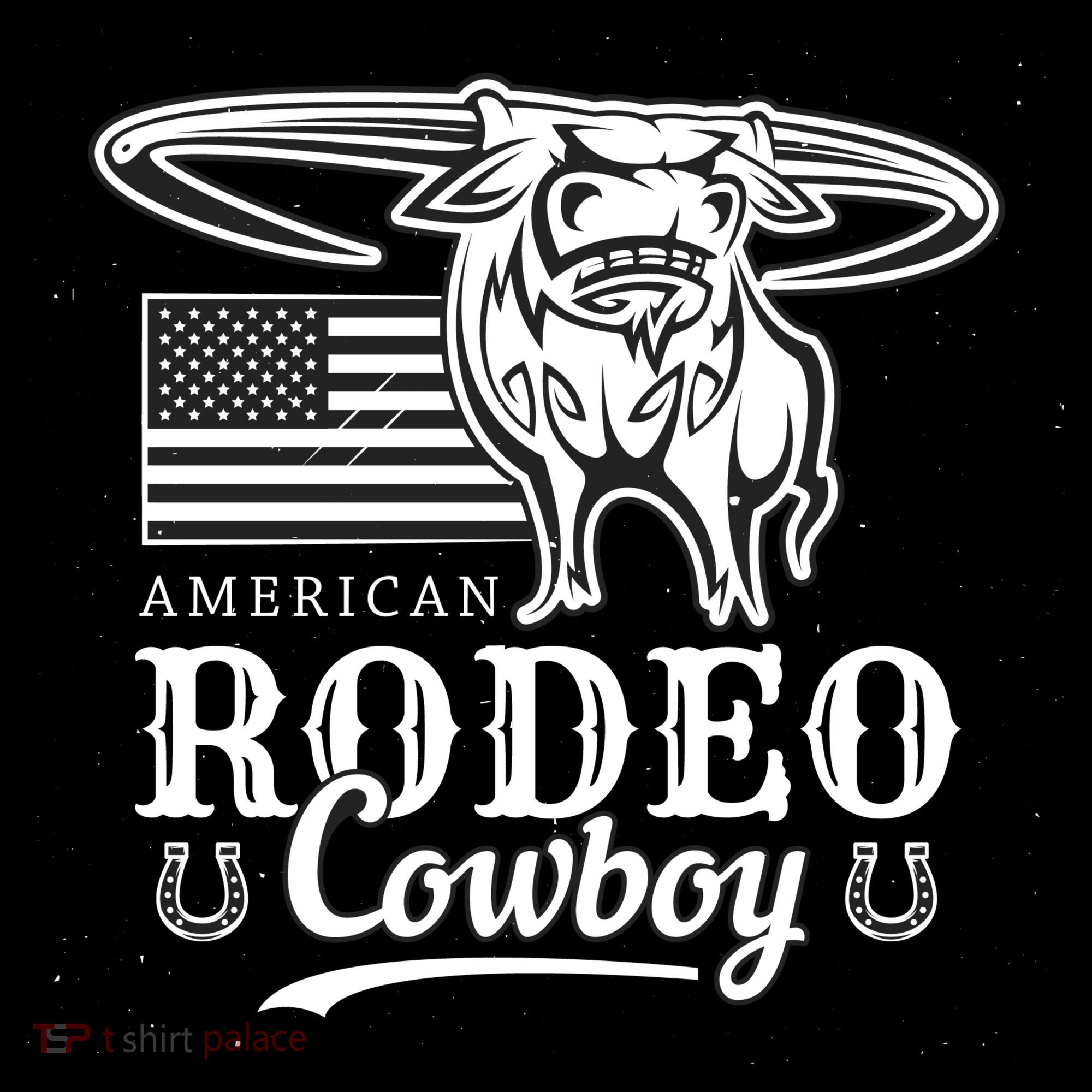 Bull Cowboy Rodeo Ornament