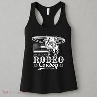 Bull Cowboy Rodeo Women's Tank Top thumb 3