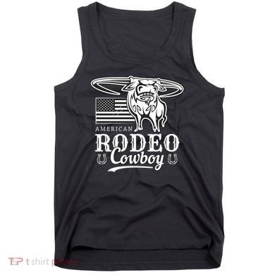 Bull Cowboy Rodeo Tank Top