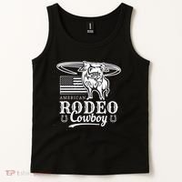Bull Cowboy Rodeo Tank Top thumb 2
