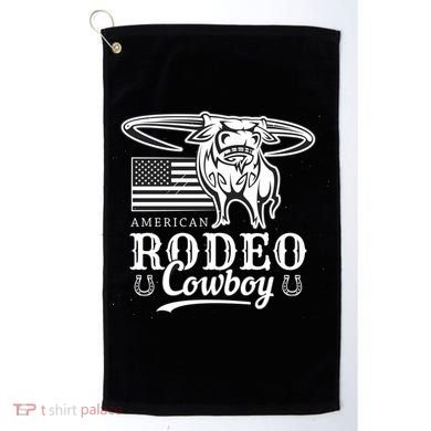 Bull Cowboy Rodeo Golf Towel