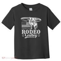 Bull Cowboy Rodeo Toddler T-Shirt thumb 0