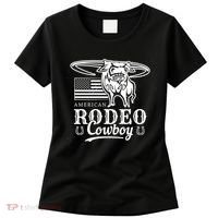Bull Cowboy Rodeo Women's T-Shirt thumb 0