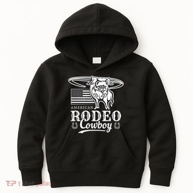 Bull Cowboy Rodeo Kids Hoodie
