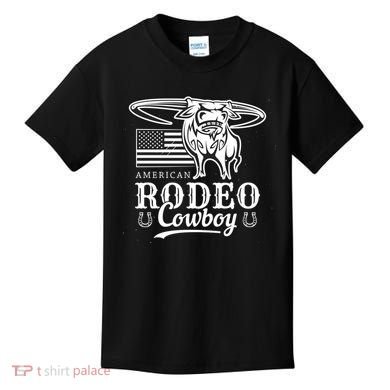 Bull Cowboy Rodeo Kids T-Shirt
