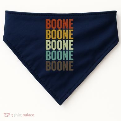 Boone City Retro USA-Made Doggie Bandana