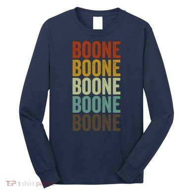 Boone City Retro Long Sleeve Shirt
