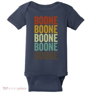 Boone City Retro Baby Bodysuit