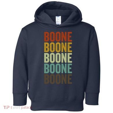 Boone City Retro Toddler Hoodie