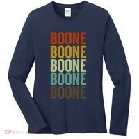 Boone City Retro Women's Long Sleeve Shirt thumb 0