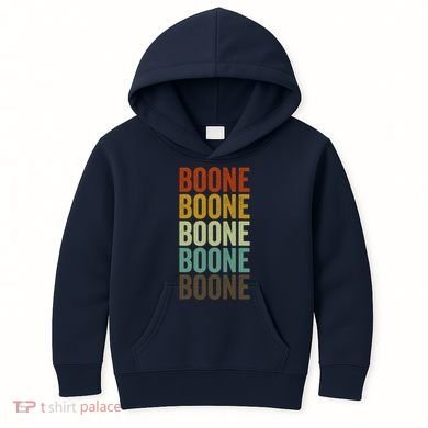 Boone City Retro Kids Hoodie