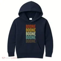 Boone City Retro Kids Hoodie thumb 0