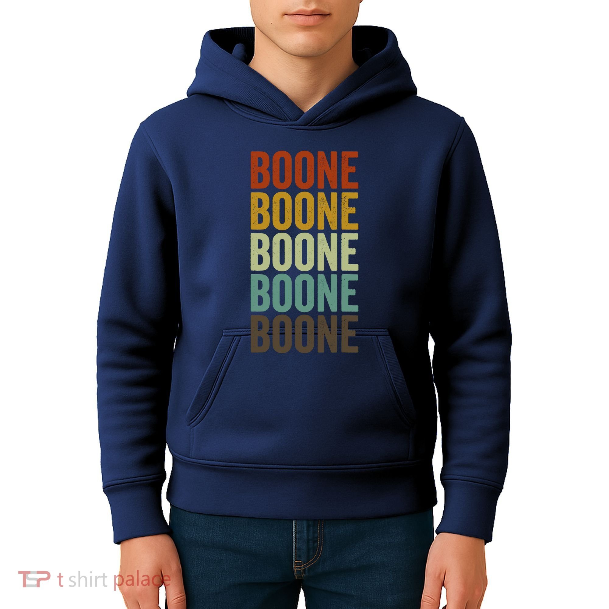 Boone City Retro Kids Hoodie