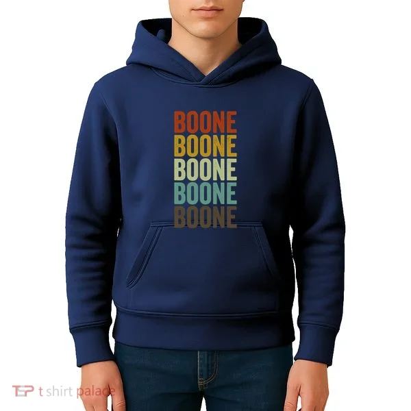 Boone City Retro Kids Hoodie