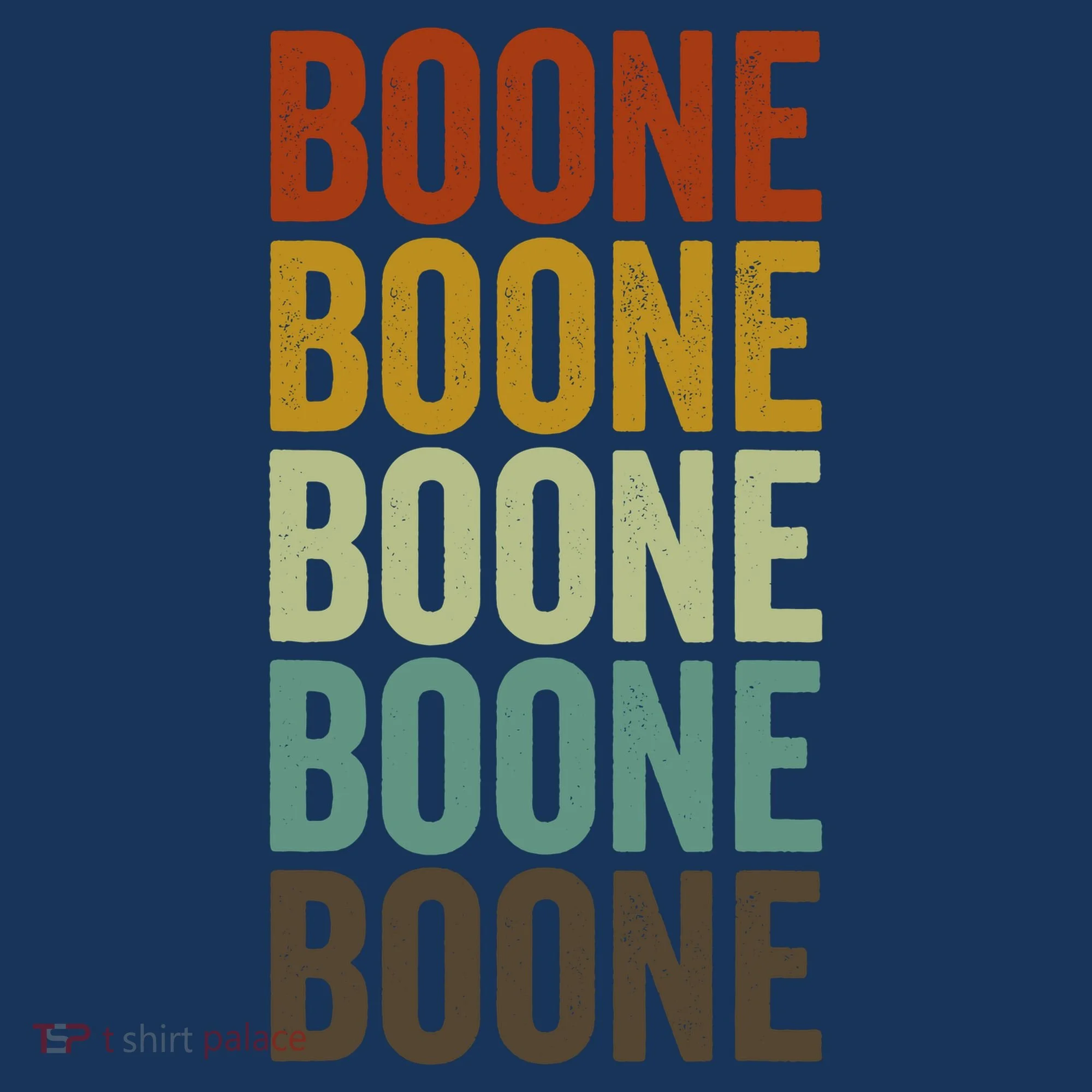 Boone City Retro Kids Long Sleeve Shirt