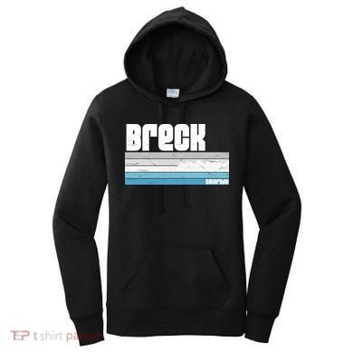 Breckenridge Colorado Retro Breck Co Skiing Snowboarding Gift Women's Hoodie