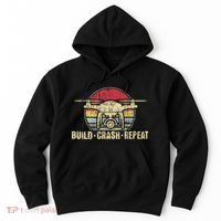 Build Crash Repeat Drone Pilot Quadcopter Faa Certified Hoodie thumb 0