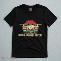 Build Crash Repeat Drone Pilot Quadcopter Faa Certified T-Shirt thumb 5