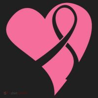 Breast Cancer Ribbon Heart Women's Sweatshirt thumb 2