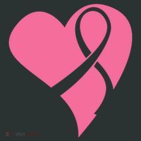 Breast Cancer Ribbon Heart Tote Bag thumb 4