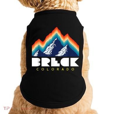 Breck Colorado Retro USA Ski Doggie Tank