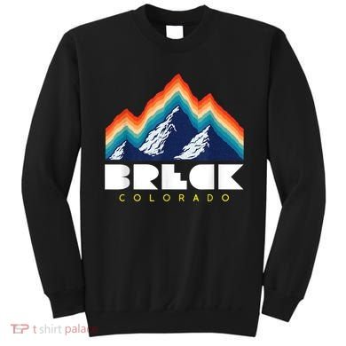 Breck Colorado Retro USA Ski Sweatshirt