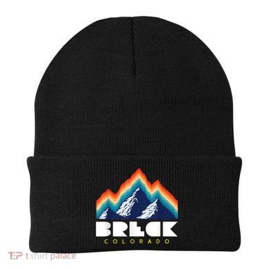 Breck Colorado Retro USA Ski Beanie