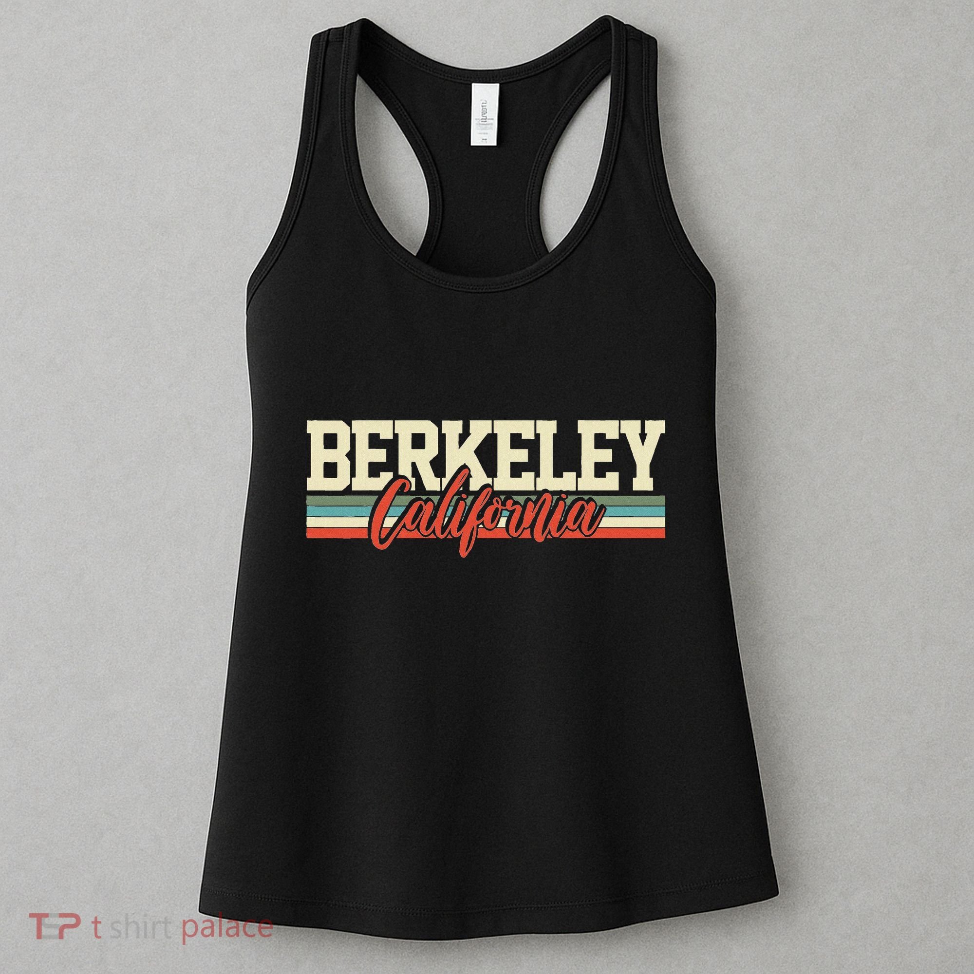 Berkeley California Retro Women's Tank Top