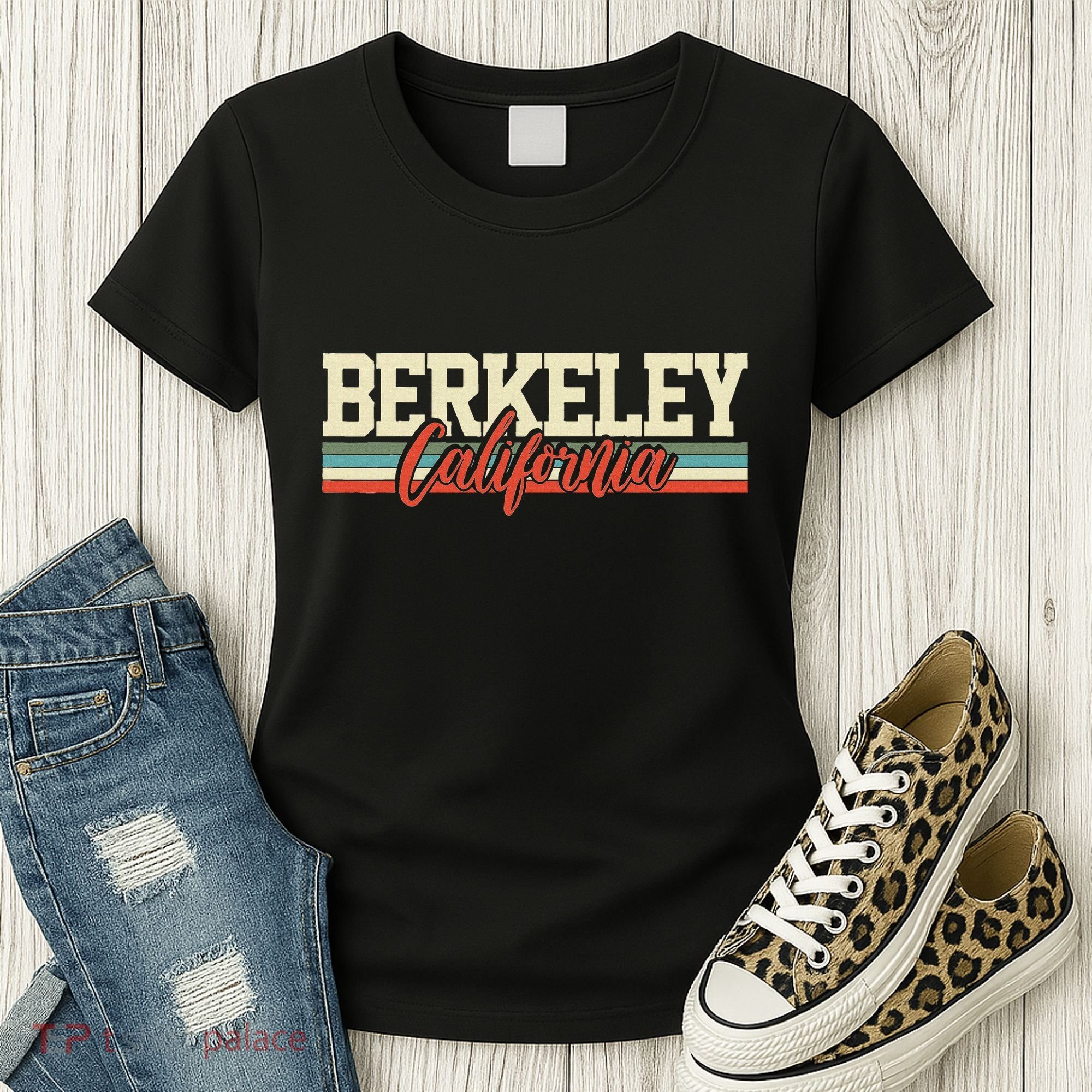 Berkeley California Retro Women's T-Shirt