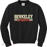 Berkeley California Retro Kids Sweatshirt thumb 0
