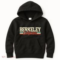 Berkeley California Retro Kids Hoodie thumb 0