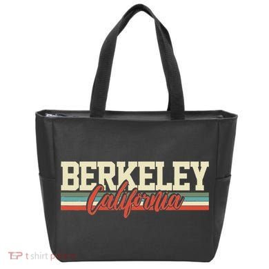 Berkeley California Retro Tote Bag