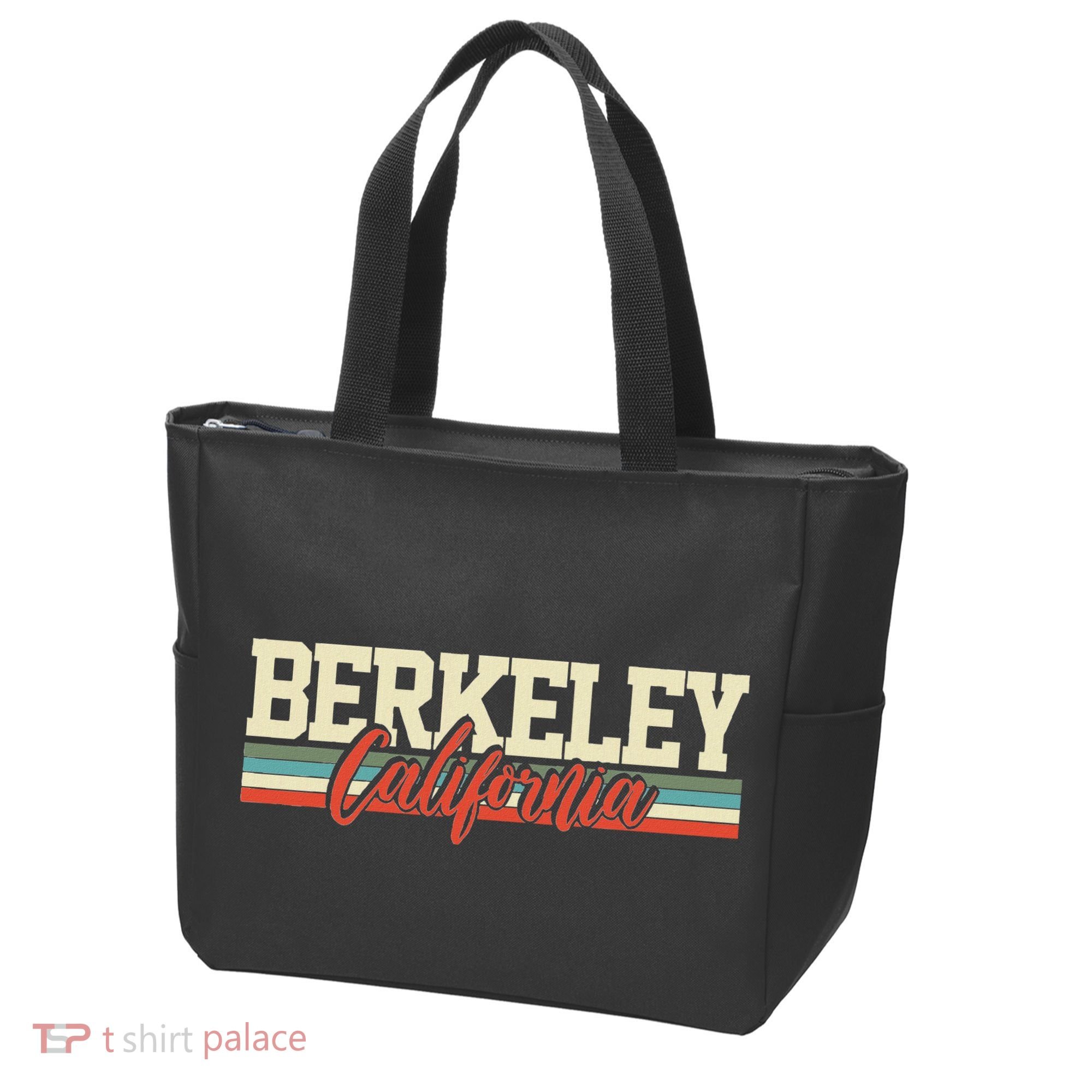 Berkeley California Retro Tote Bag