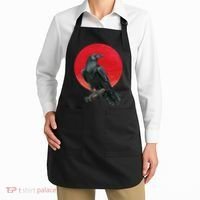 Black Crow Red Moon Apron thumb 2
