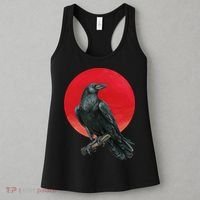 Black Crow Red Moon Women's Tank Top thumb 3