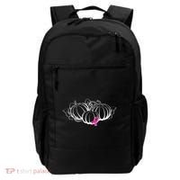 Breast Cancer Ribbon Pumpkin Fall Backpack thumb 0