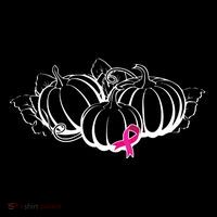 Breast Cancer Ribbon Pumpkin Fall Women's Hoodie thumb 2