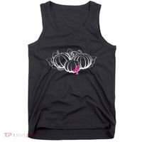 Breast Cancer Ribbon Pumpkin Fall Tank Top thumb 0