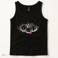 Breast Cancer Ribbon Pumpkin Fall Tank Top thumb 2