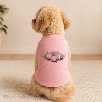 Breast Cancer Ribbon Pumpkin Fall Doggie Tank thumb 2