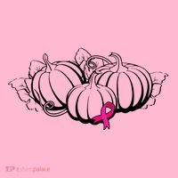 Breast Cancer Ribbon Pumpkin Fall Coaster thumb 2