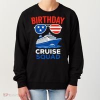 Birthday Cruise Squad USA America Women's Sweatshirt thumb 0
