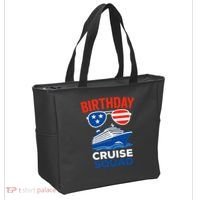 Birthday Cruise Squad USA America Tote Bag thumb 2